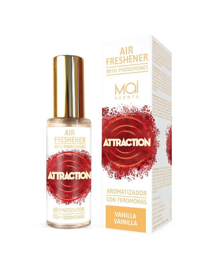 Освежитель воздуха с феромонами и ванильным ароматом - 30 мл.
